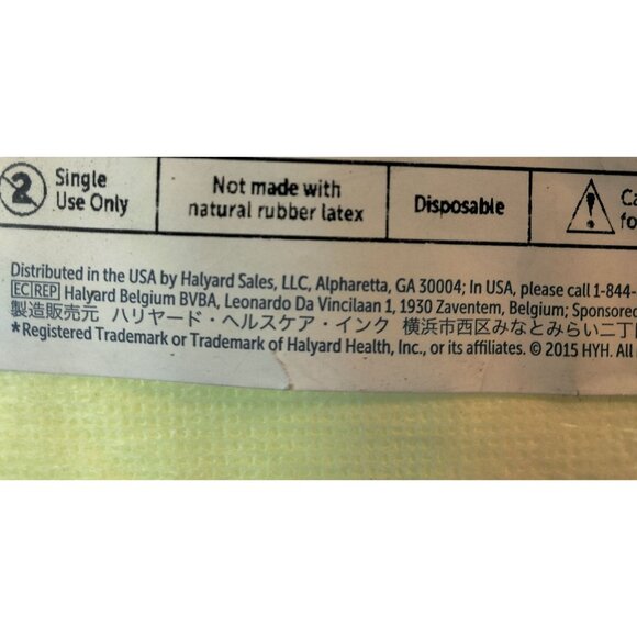Isolation Gown 10 Pack Halyard Yellow Disposable Single Use Tri Layer AAMI2 - Picture 7 of 7